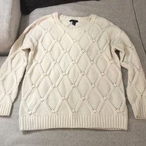 Cream Knit Sweater